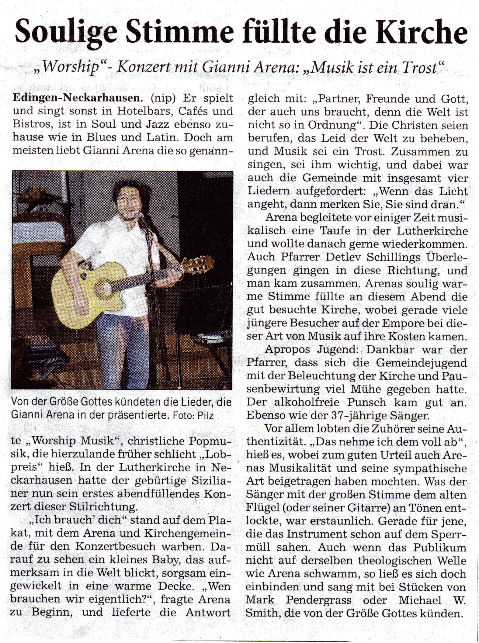 Rhein Neckar Zeitung  19 01 2008  001